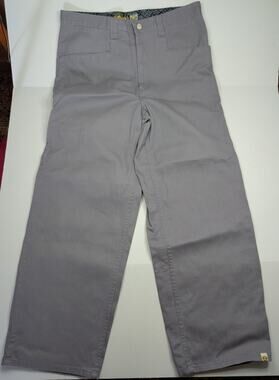 Dyse One Impala Wide Leg Baggy Light Gray Men's Pants Size 36 (tagged 38) x 32